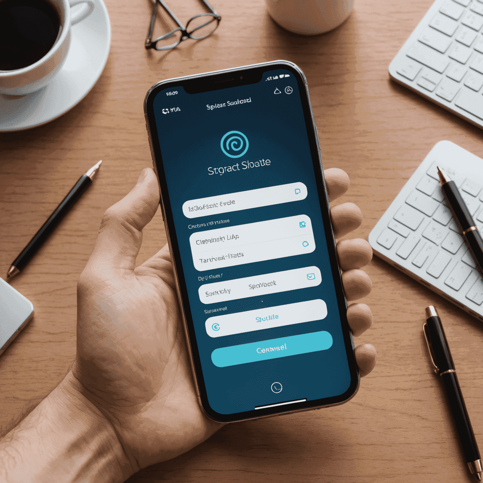 شاشة هاتف تعرض تحديث البرمجيات